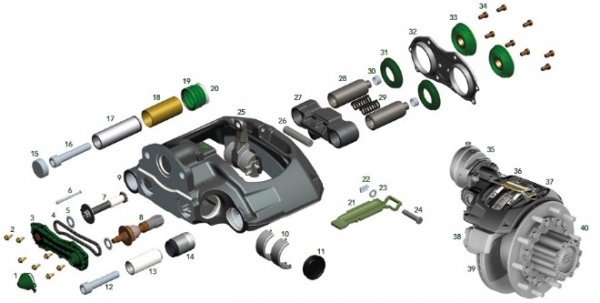 Seturi reparatie etrier frana
